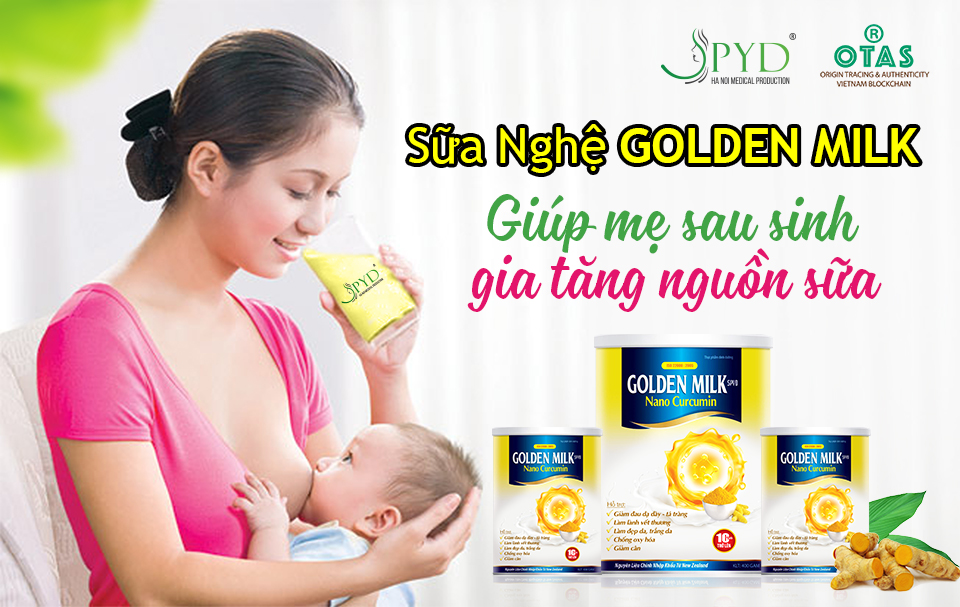 Sữa nghệ Golden Milk NanoCurcumin