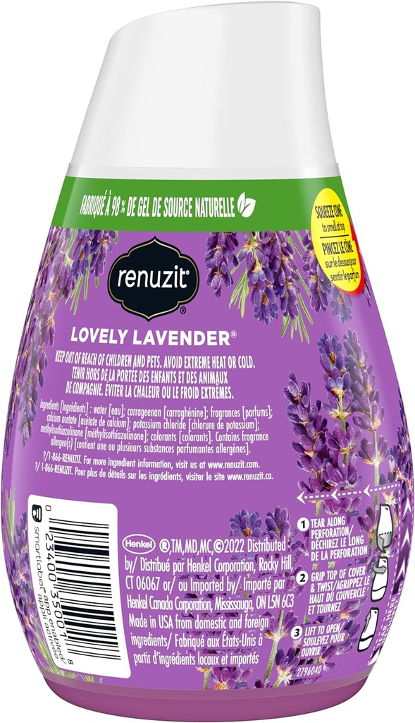 Sáp thơm RENUTZ Lavender Hương Lavender - USA 198G