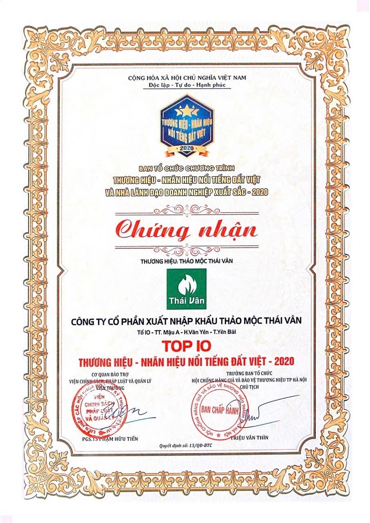 Thảo mộc ngâm chân Thái Vân