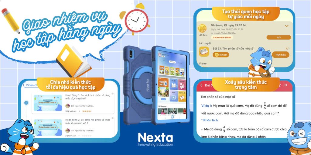 Máy tính bảng học tập Nexta eTeacher