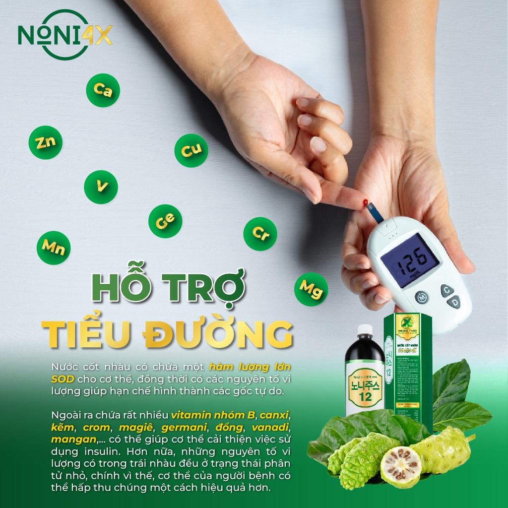 NƯỚC CỐT NHÀU CÔ ĐẶC 4X