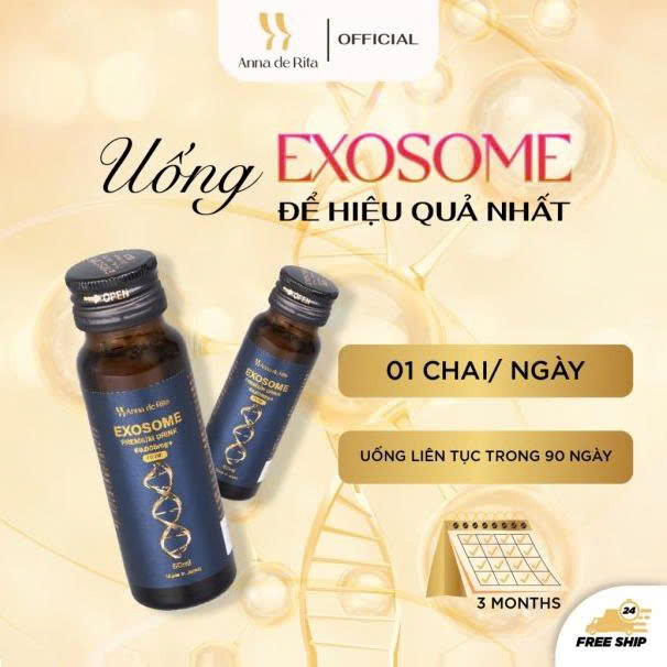 Thực phẩm bảo vệ sức khỏe ANNA DE RITA EXOSOME PREMIUM DRINK