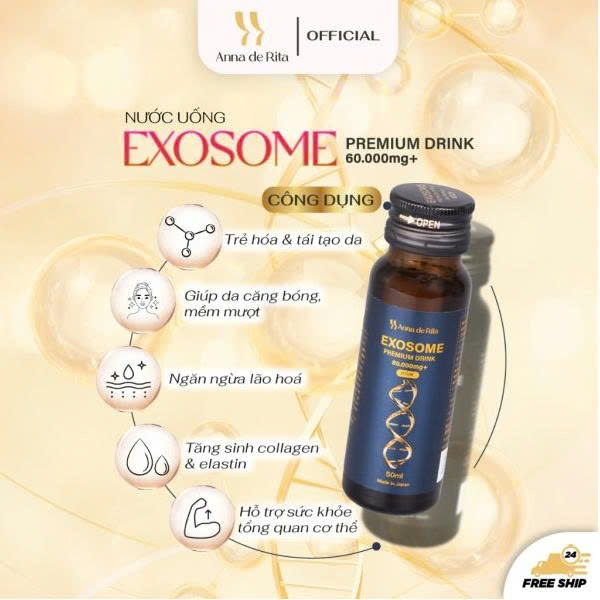 Thực phẩm bảo vệ sức khỏe ANNA DE RITA EXOSOME PREMIUM DRINK