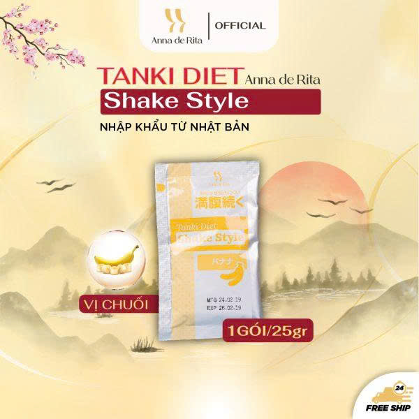 Thực phẩm bảo vệ sức khỏe ANNA DE RITA TANKI DIET SHAKE STYLE
