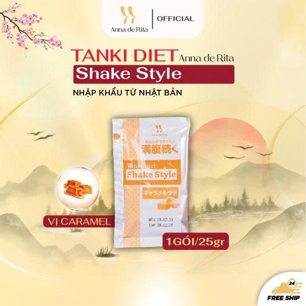 Thực phẩm bảo vệ sức khỏe ANNA DE RITA TANKI DIET SHAKE STYLE