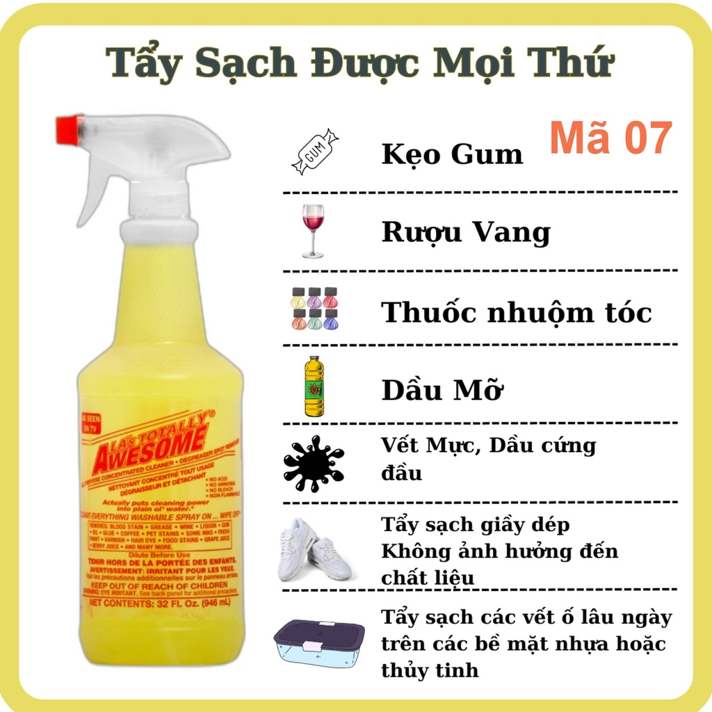 Tẩy Sạch Mọi Thứ - All Purpose Cleaner - 482 ML - USA