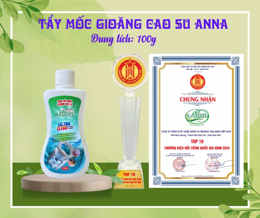 Tẩy mốc gioăng cao su máy giặt, tủ lạnh 100g