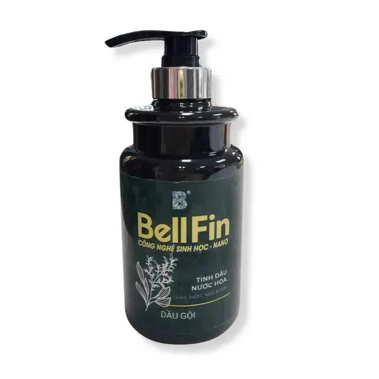 Dầu gội thảo dược Bell Fin 500ml ( chai tròn đen )