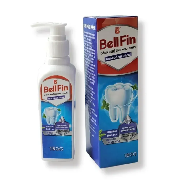 Kem đánh răng Bell Fin 150 ml có vỏ hộp