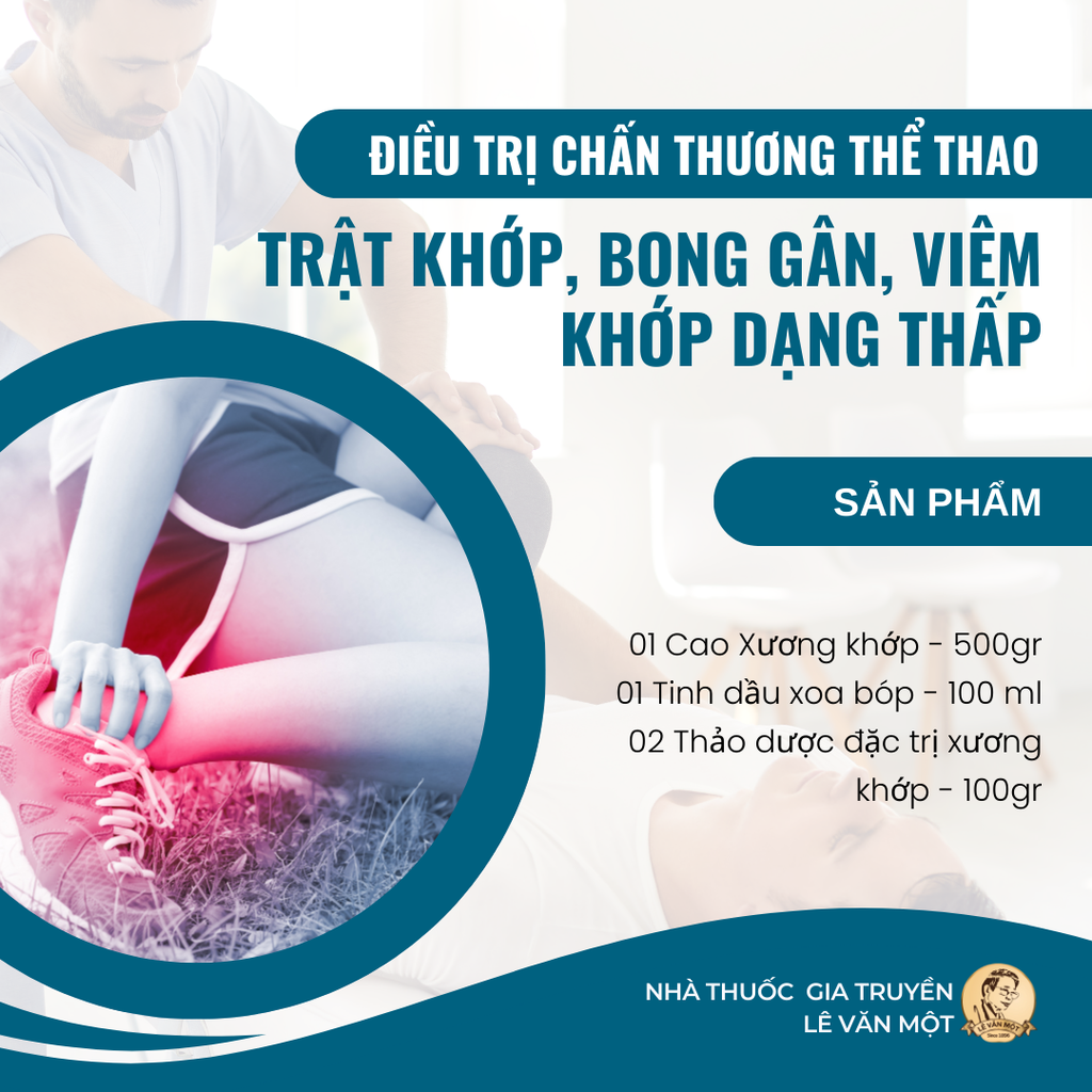 LIỆU TRÌNH ĐIỀU TRỊ CHẤN THƯƠNG THỂ THAO, TRẬT KHỚP, BONG GÂN, VIÊM KHỚP DẠNG THẤP
