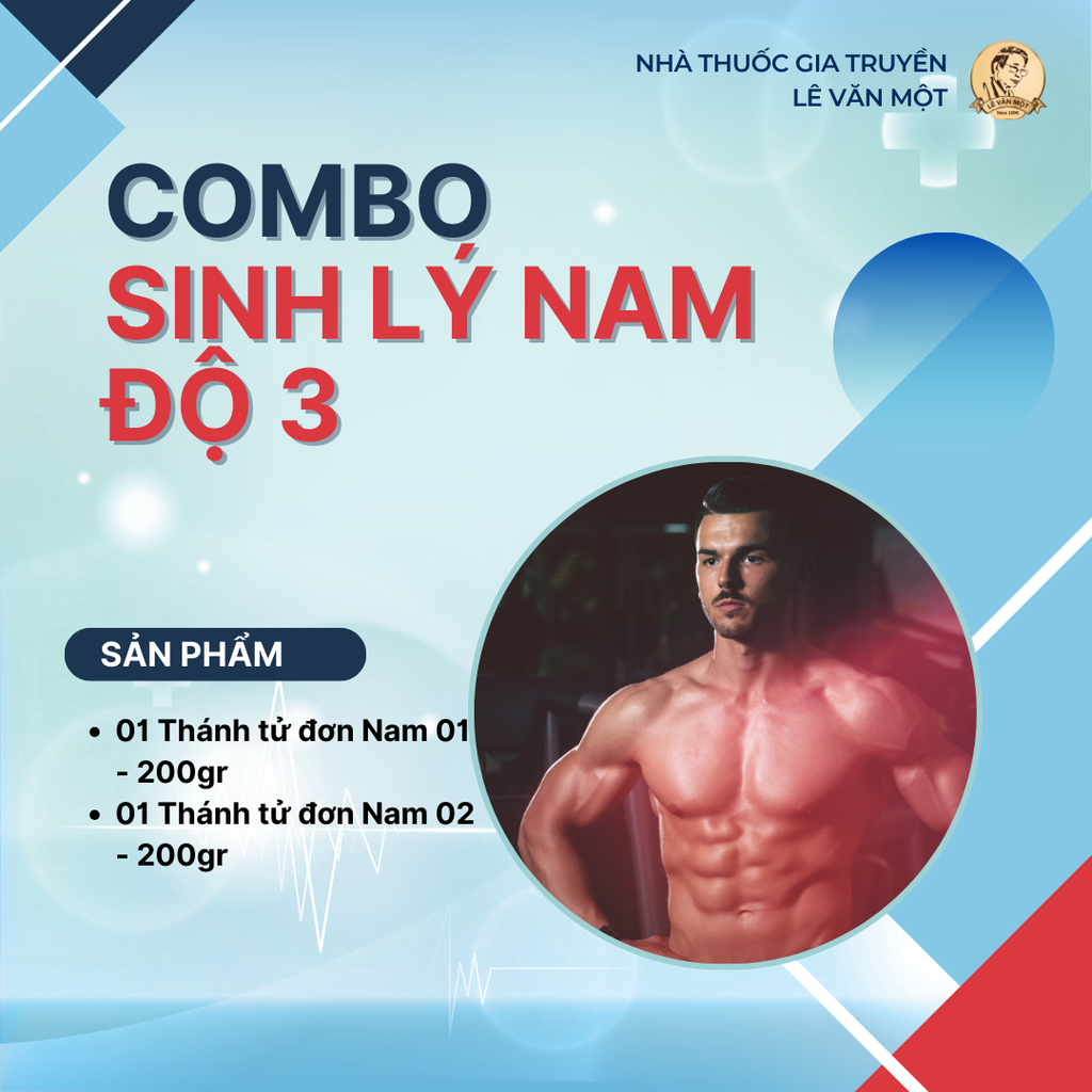 COMBO SINH LÝ NAM ĐỘ 3