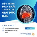 LIỆU TRÌNH ĐÀO THẢI, THANH LỌC, GIẢI ĐỘC GAN