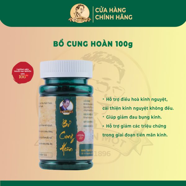 Bổ Cung Hoàn Lê Văn Một 100g
