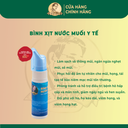 Bình xịt nước muối y tế
