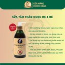 Sữa tắm thảo dược mẹ và bé