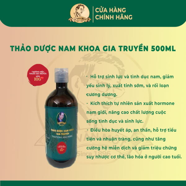 Thảo dược nam khoa gia truyền