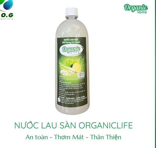 Nước lau sàn cao cấp chanh sả 1L