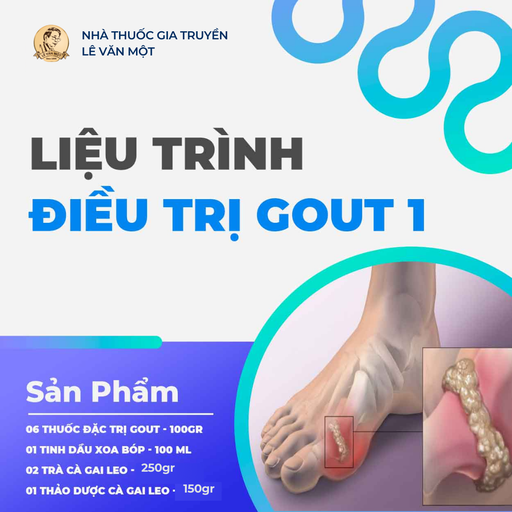 [LTĐTG100220] LIỆU TRÌNH ĐIỀU TRỊ GOUT 1