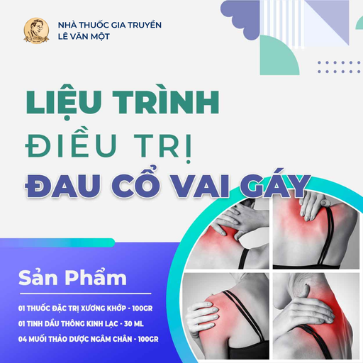 [LTĐTĐCVG00222] LIỆU TRÌNH ĐIỀU TRỊ ĐAU CỔ VAI GÁY