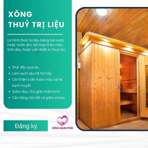 [XTTL00326] XÔNG THỦY TRỊ LIỆU