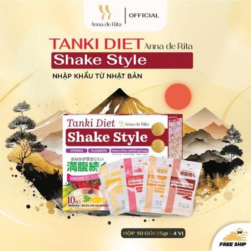[TPBVSKADRTDSS00344] Thực phẩm bảo vệ sức khỏe ANNA DE RITA TANKI DIET SHAKE STYLE